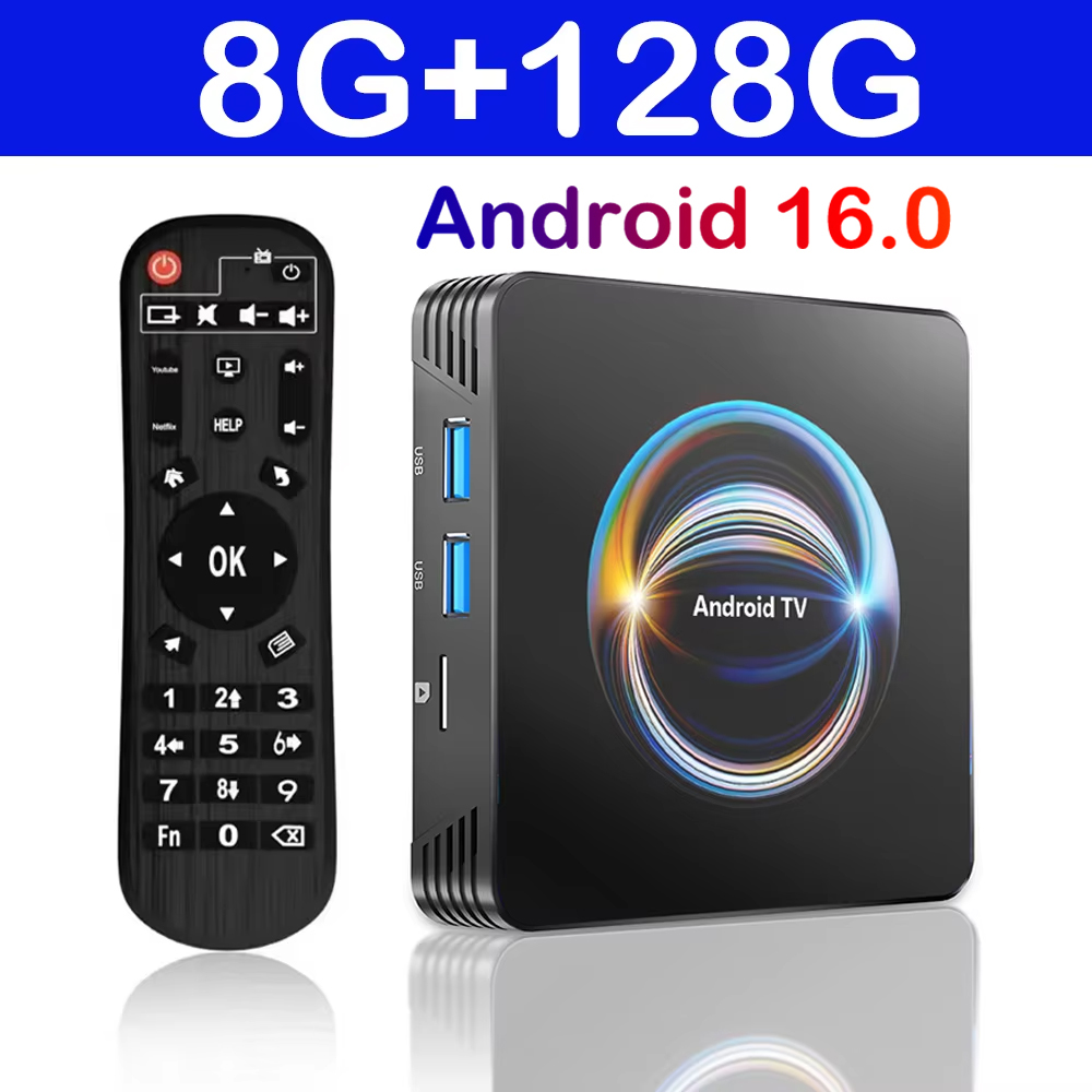 Radxa Rock 5B 16Gb - X66กล่องทีวีAndroid 16 ATV RK3528 Quad Core