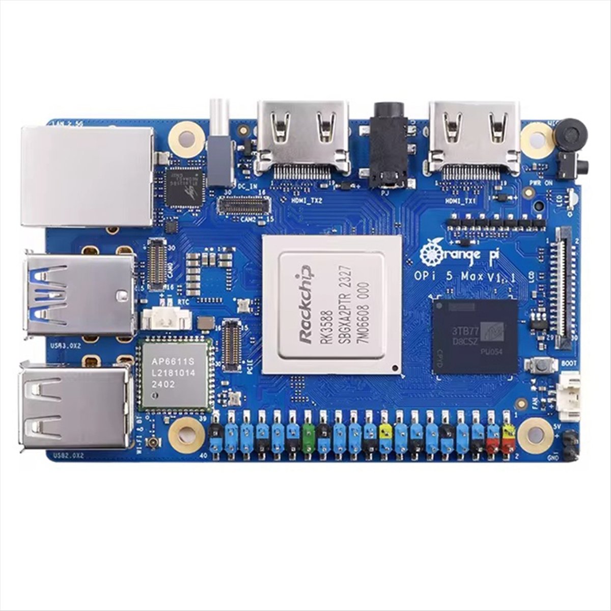 (ABGQ) สำหรับ Orange Pi 5 Max  - Orange Pi 5 Max Rk3588 บทวิจารณ์และราคา